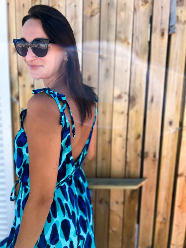 Sukienka Glamour maxi wiskoza — No Pewnie