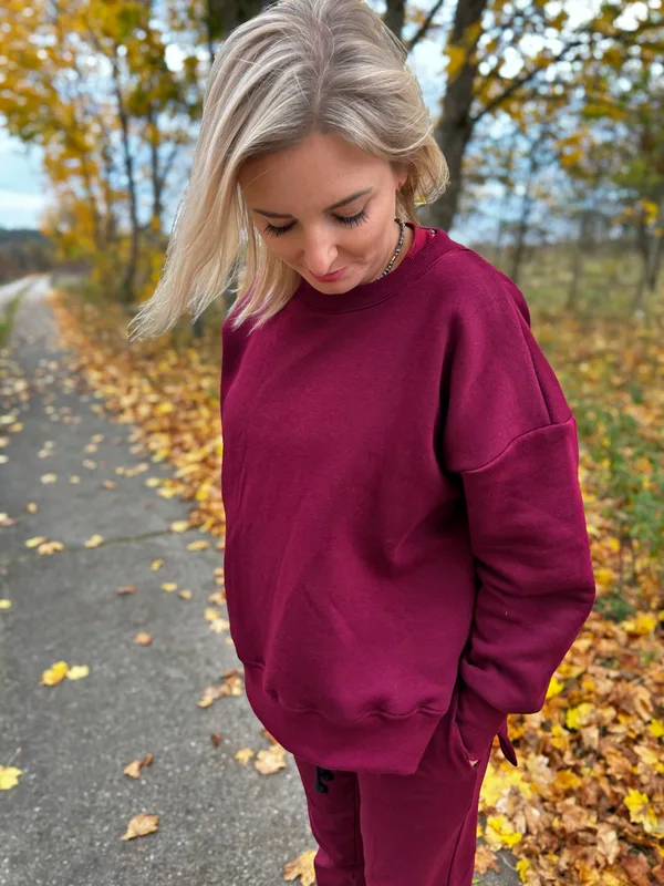 Cieplutka Bluza Wygoda — No Pewnie