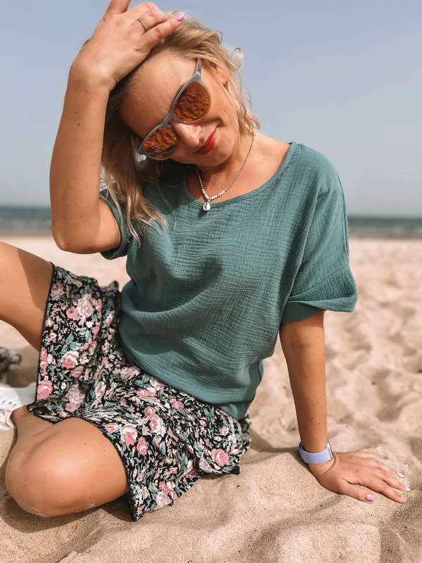 T shirt idealny – muślin — No Pewnie