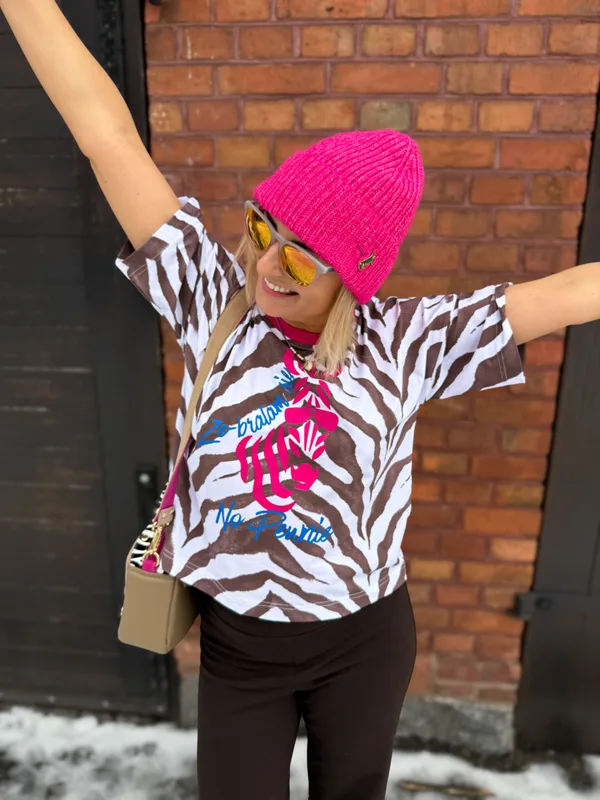 T shirt Zebrałam się! — No Pewnie