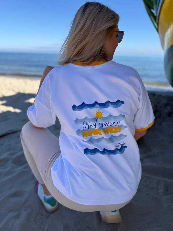 T shirt Weź mnie nad morze — No Pewnie