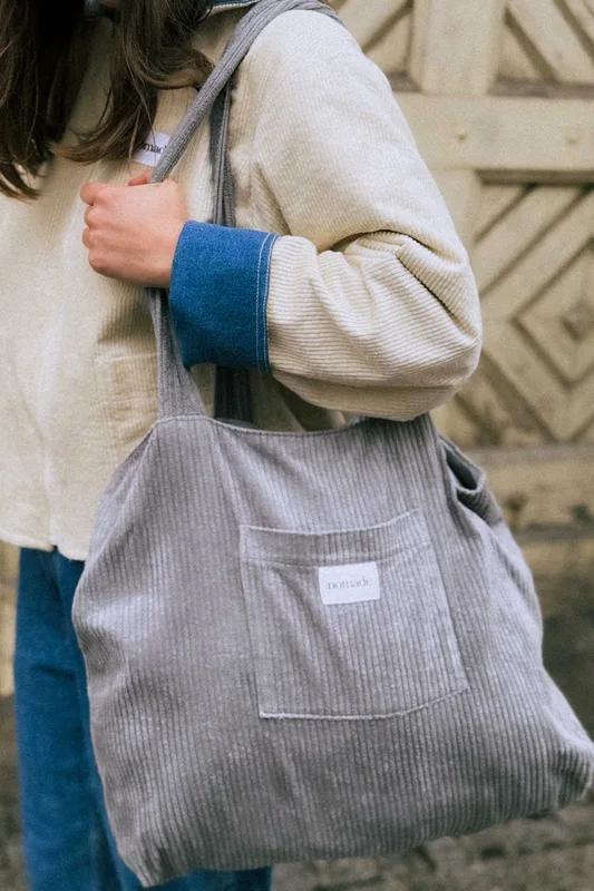 Sztruksowa torba shopperka — Nomade