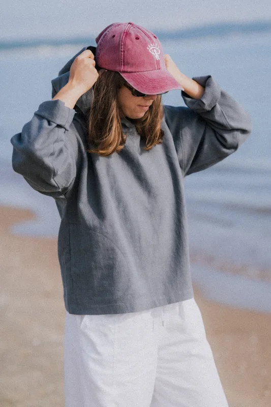 Bluza lniana szara — Nomade