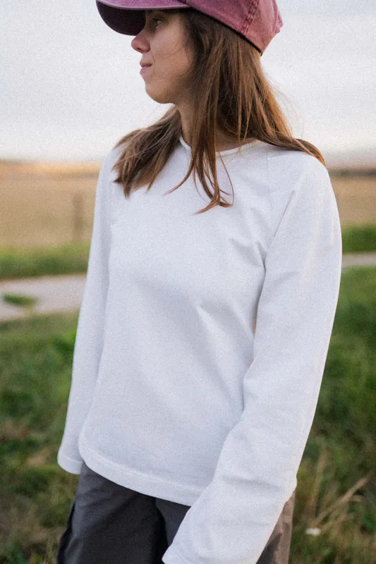Longsleeve Bielski ecru — Nomade