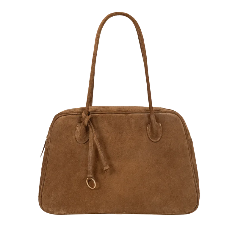 BOWLING BAG XL Cognac — NOVINSKA
