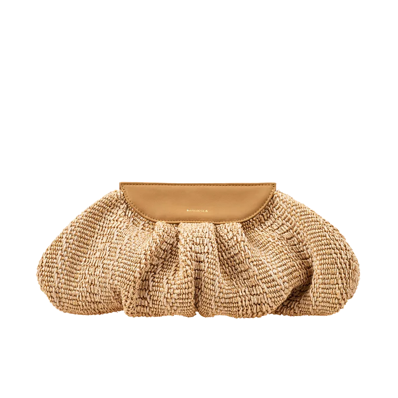 Raffia Cloud Bag Słomkowa — NOVINSKA