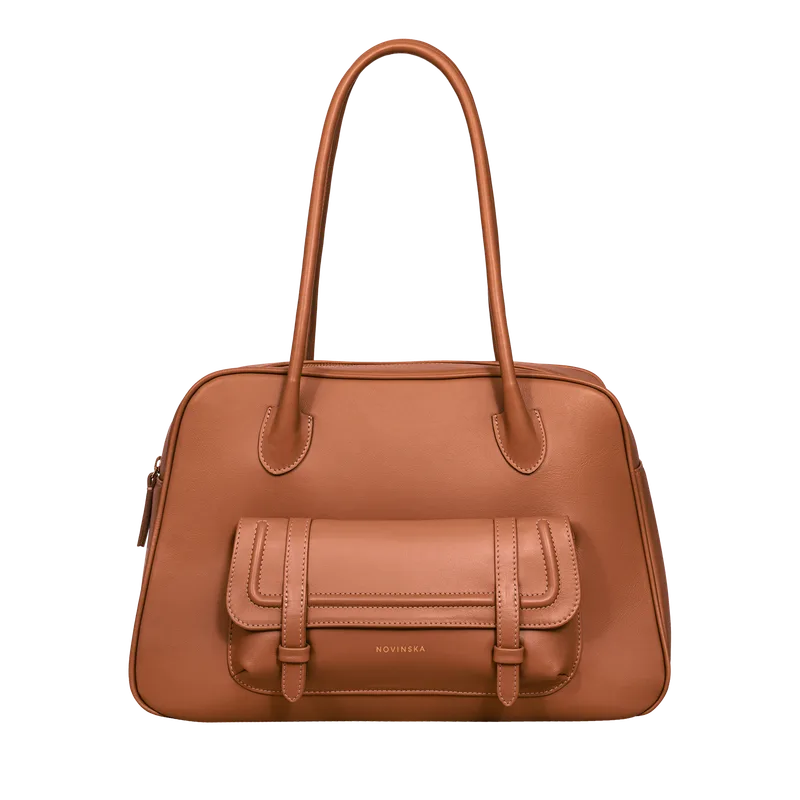 BOWLING BAG MAXI Amber — NOVINSKA