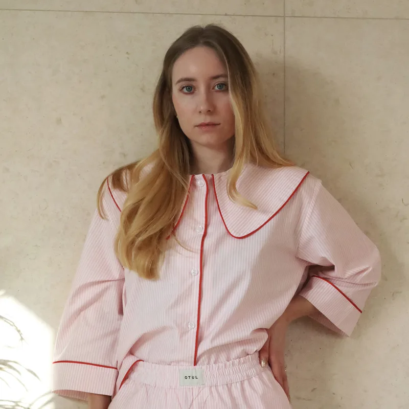 Koszula Chloé Pink Striped — OTUL