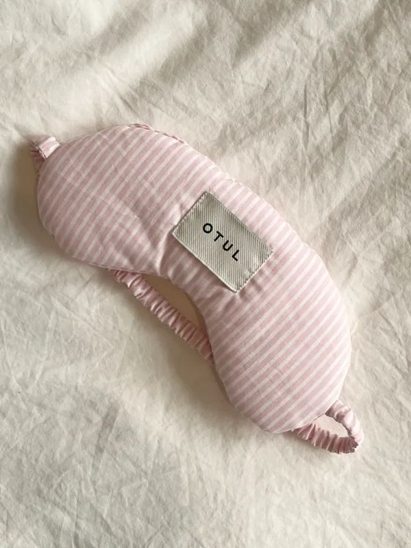 Opaska na oczy Pink Striped — OTUL