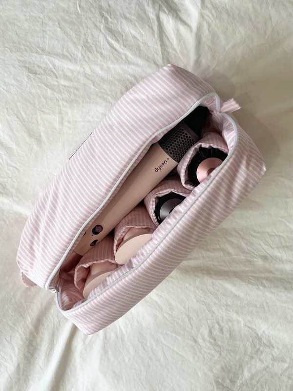 Travel Bag na suszarkę – Pink Striped — OTUL