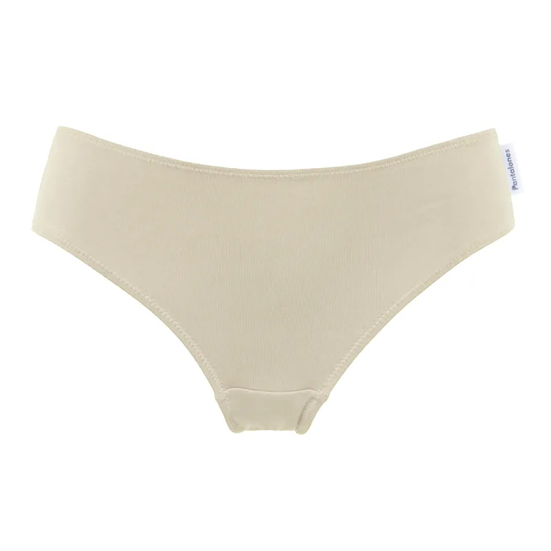 FIGI BASIC Sand z bawełny organicznej — Pantalones