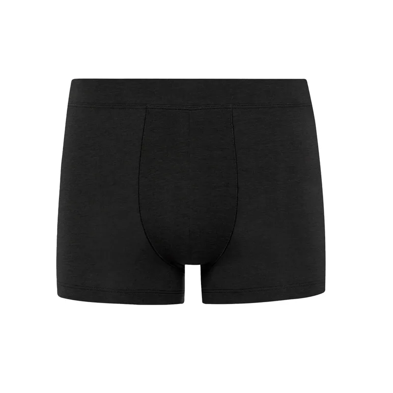 BOKSERKI MĘSKIE Czarne z bawełny organicznej — Pantalones