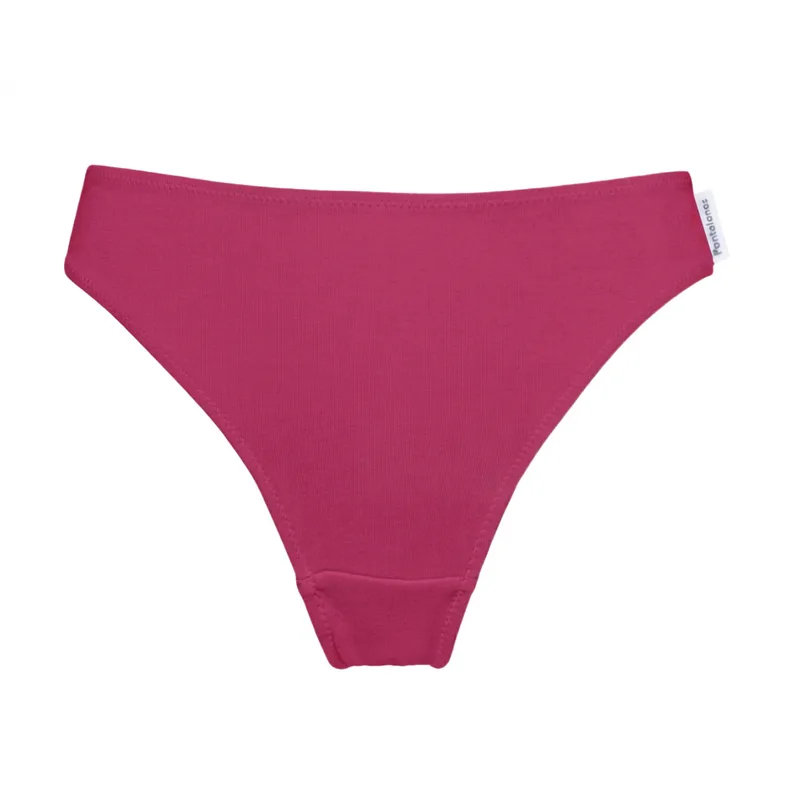 Figi AEROBIK Purple z bawełny organicznej — Pantalones