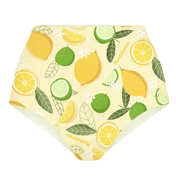FIGI PANSY – 2in1 Dwustronny dół stroju kąpielowego Limone Vanilla — Pantalones