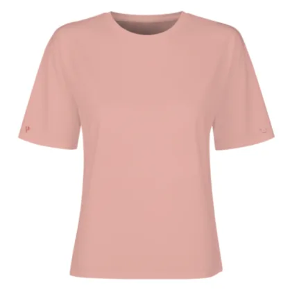 T shirt Rose z bawełny organicznej — Pantalones