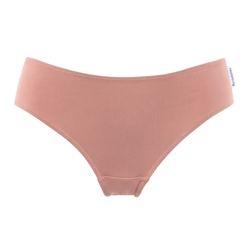 Figi BASIC Rose z bawełny organicznej — Pantalones