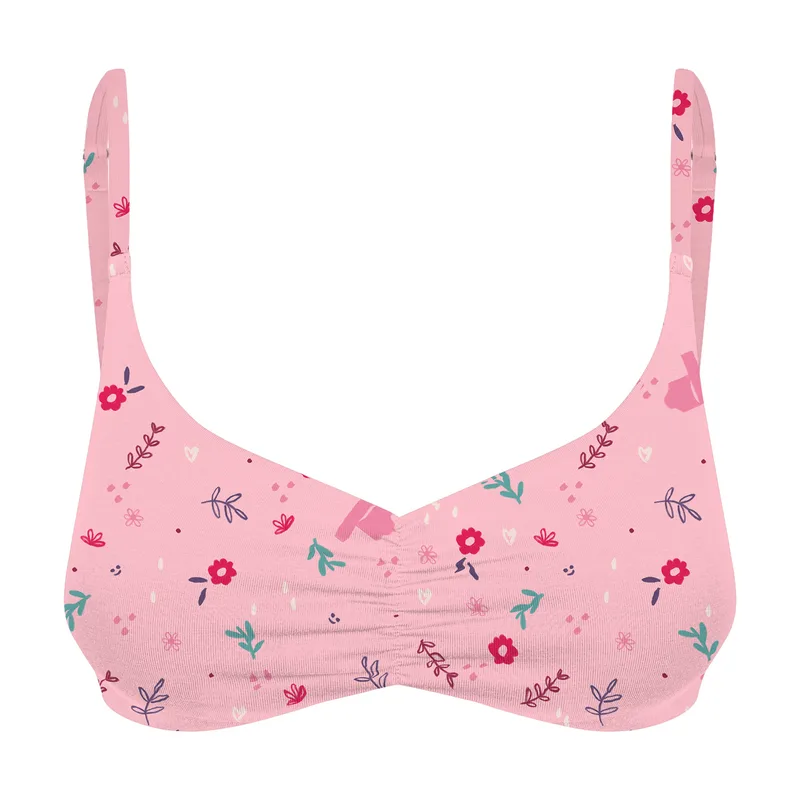 Stanik FLUFFY Cute z bawełny — Pantalones