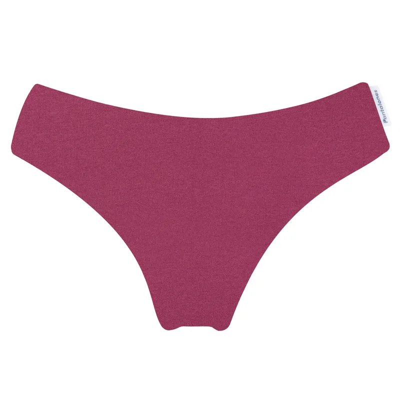 BRAZYLIANY Purple z bawełny organicznej — Pantalones