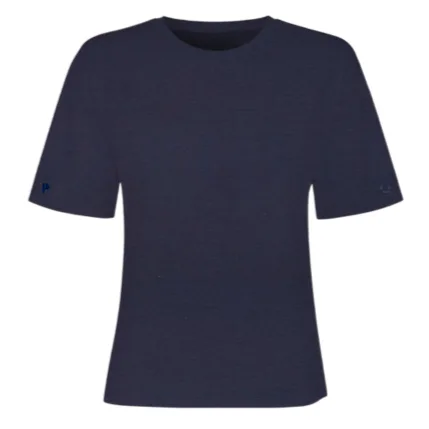 T shirt NAVY z bawełny organicznej — Pantalones