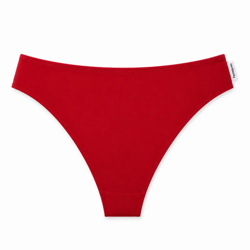Figi CHEEKY Chilli z bawełny organicznej — Pantalones