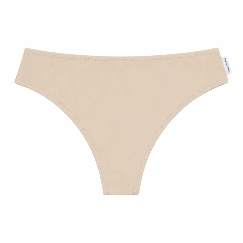Figi CHEEKY Sand z bawełny organicznej — Pantalones