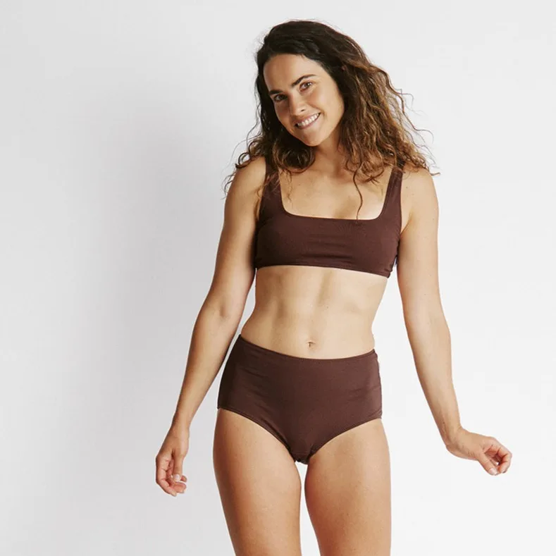 TOP TINY CARO Choco z bawełny organicznej — Pantalones