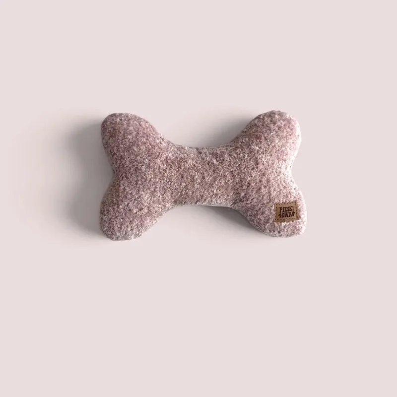 Zabawka węchowa dla psa Kostka z kieszonką Soft Glow Misty Rose — Pieski Dwa