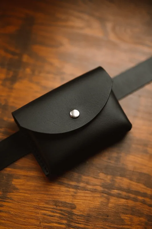 Dodatkowa saszetka do nerki — Poley Leather Design