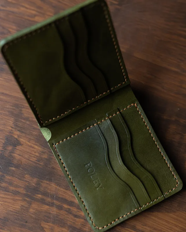 Składany portfel BiFold+ — Poley Leather Design