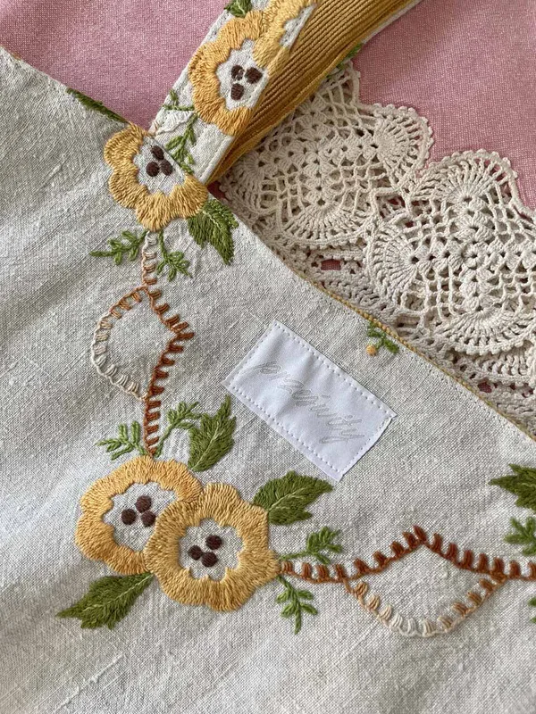 obrusowa torba — Prześwity