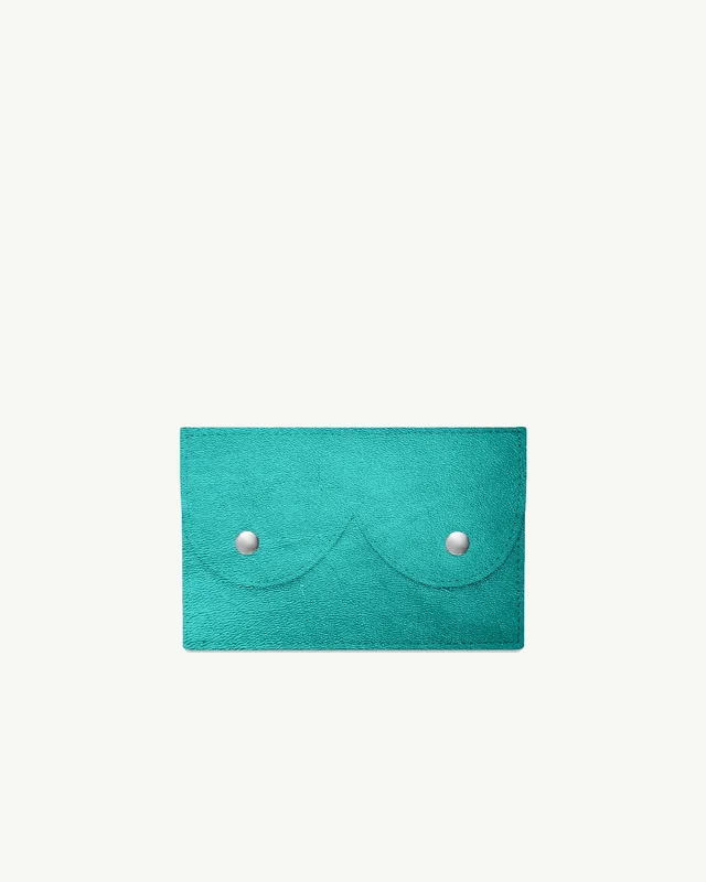 Midi cyckoportfel zielony metallic — SHOF