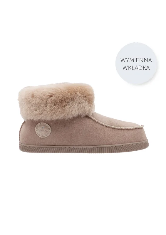 Kapcie męskie PEPPIN beżowe — VANUBA