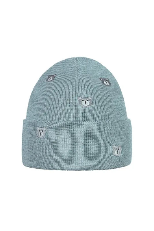 Czapka LITTLE BEAR 100% wełny merino szałwiowy — WANT