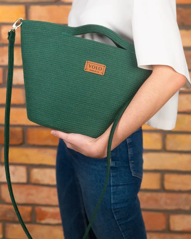 Paula Zielona midi — YOLO Bags by JO