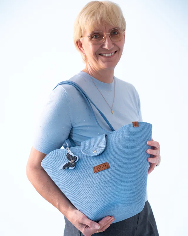 Ania Niebieski — YOLO Bags by JO