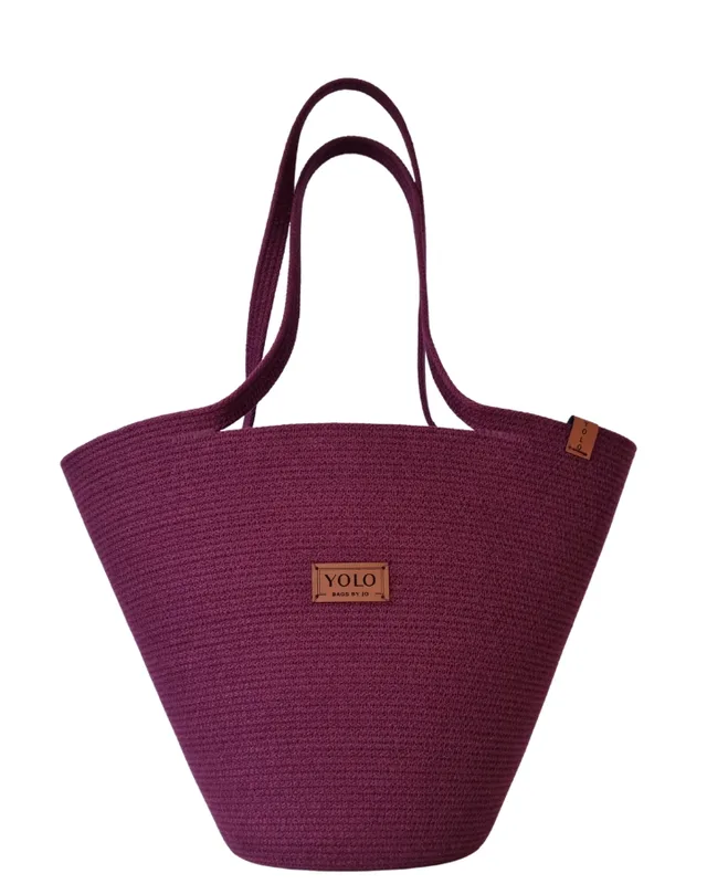 Ania Burgund — YOLO Bags by JO