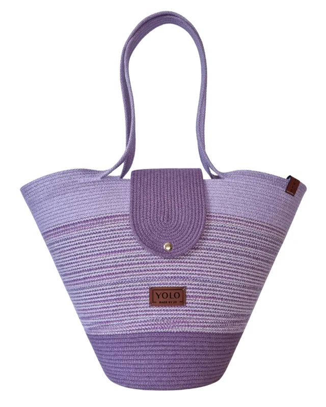 Ania Melanż: lilak i lawenda — YOLO Bags by JO